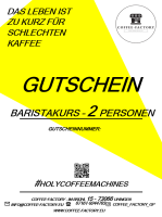 Barista Kurs Gutschein
