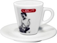 Lelit Espresso Tassen mit Untertassen - Kaffeetassen aus...