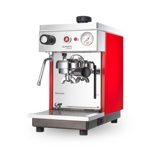 Olympia Express Maximatic Siebträgermaschine Rot