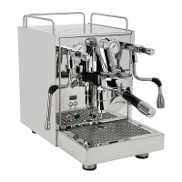 ECM Mechanika Max II Siebträgermaschine poliert