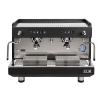 ECM Discover 2 Gruppen Siebträgermaschine schwarz