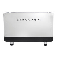 ECM Discover 2 Gruppen Siebträgermaschine silber poliert