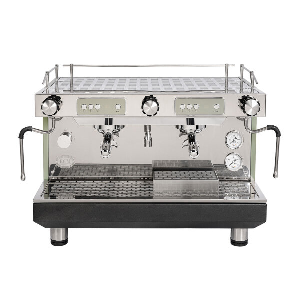 ECM Compact HX-2 PID Siebträgermaschine zementgrau