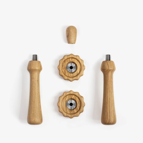 Wiedemann Griffset refined für Rocket Siebträger Eiche