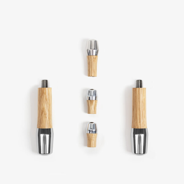 Wiedemann Griffset elegant für ECM Kipphebel V2 Eiche