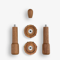 Wiedemann Griffset classic für Profitec PRO400 Nussbaum