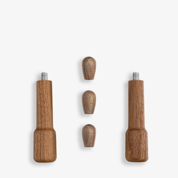 Wiedemann Griffset classic Kipphebel 5-tlg. Nussbaum