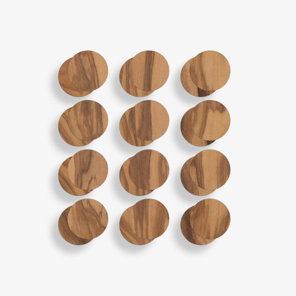 Wiedemann Holzmagnetpads für Rocket Appartamento TCA Olive (24stk.)