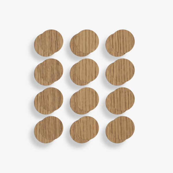 Wiedemann Holzmagnetpads für Rocket Appartamento TCA Eiche (24stk.)