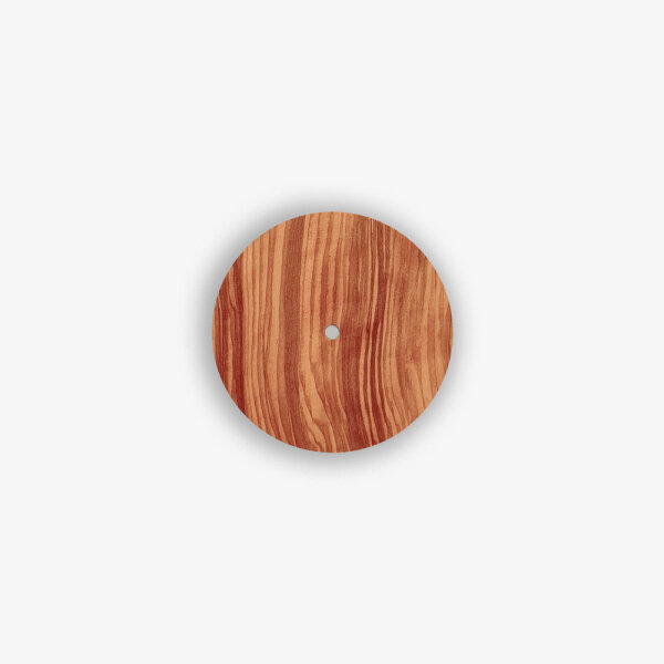 Wiedemann Holzaufkleber für ECM Trichterdeckel Edelstahl Olive