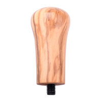 JoeFrex Tamper Griff Classic kurz Olivenholz