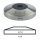 JoeFrex Tamper Base Ø 45,5 mm flach Edelstahl