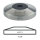 JoeFrex Tamper Base Ø 57,5 mm flach Edelstahl