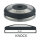 JoeFrex Tamper Base Knock Ø 47 mm flach Edelstahl