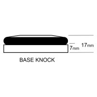 JoeFrex Tamper Base Knock Ø 58 mm flach Edelstahl