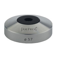 JoeFrex Tamper Base Classic Ø 57 mm flach Edelstahl