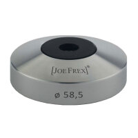 JoeFrex Tamper Base Classic Ø 58,5 mm flach Edelstahl