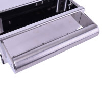 JoeFrex Sudschublade Exclusive Mini Edelstahl Griff
