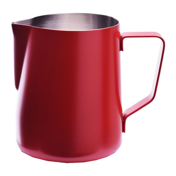 JoeFrex Milchkännchen 350 ml Edelstahl rot