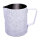 JoeFrex Milchkännchen 590 ml mit Milch Text Grafik weiß