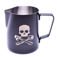 JoeFrex Milchkännchen 590 ml mit Totenkopf Grafik...