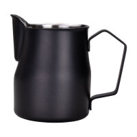 JoeFrex Milchkännchen 750 ml Classic Edelstahl schwarz