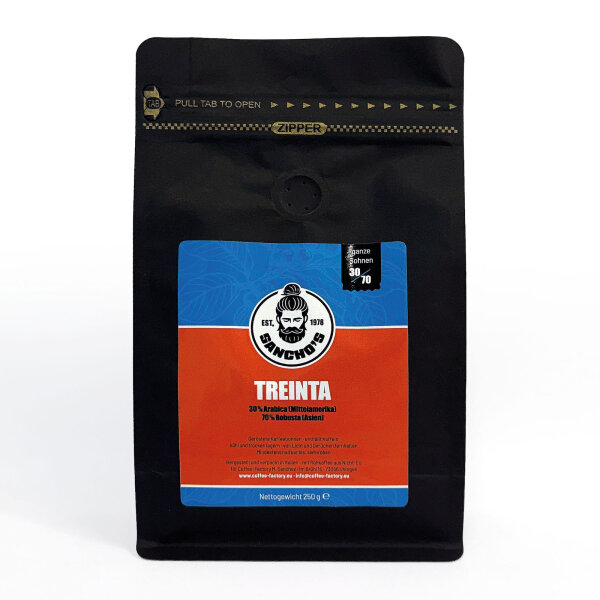 Sancho´s Blend - Treinta 250gr ganze Bohnen