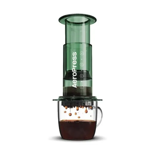 AeroPress Kaffeebereiter Clear Green