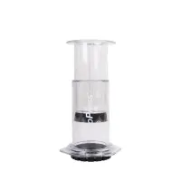 AeroPress Kaffeebereiter Clear White
