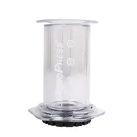 AeroPress Kaffeebereiter Clear White
