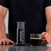 AeroPress Kaffeebereiter Clear Black