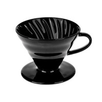Hario V60 02 Kasuya Keramik Handfilter Dripper schwarz