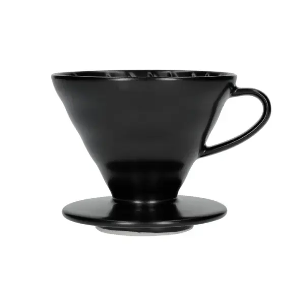 Hario V60 02 Keramik Handfilter Dripper matt schwarz