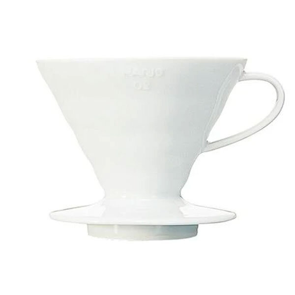 Hario V60 01 Keramik Handfilter Dripper weiß