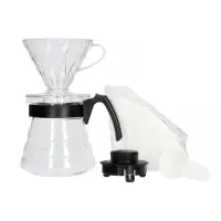 Hario V60 Handfilter Dripper Set mit Kanne und Filter...