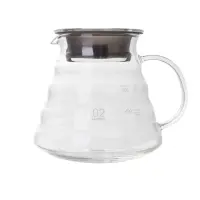Hario V60 Kaffee Kanne aus Glas 600ml transparent