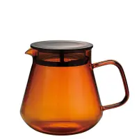 Hario V60 Kaffee Kanne aus Glas 600ml amber
