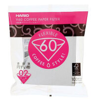 Hario V60 Papier Kaffeefilter Größe 02 100 Stk...